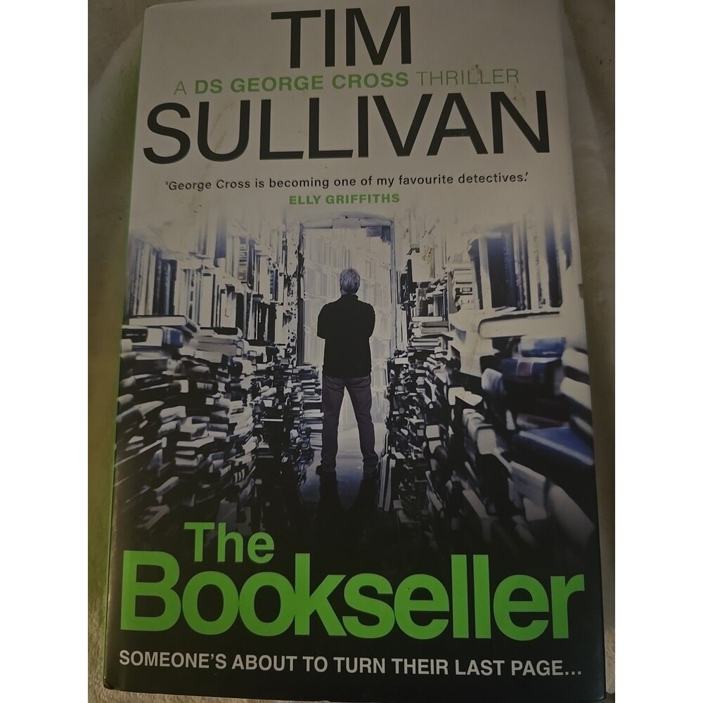 The Bookseller: The Brand New DS Cross Thriller by Tim Sullivan Hardcover Book